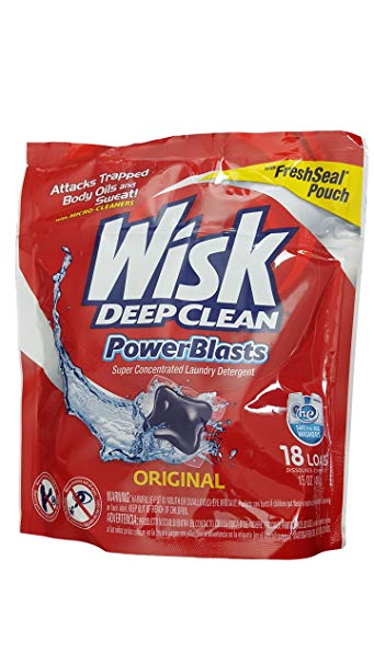 Wisk Deep Clean PowerBlasts Original (18 Count)