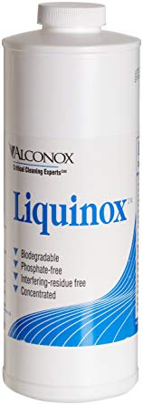 Alconox 1232 Liquinox Anionic Critical Cleaning Liquid Detergent, 1 quart Bottle
