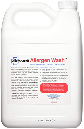 Allergen Wash Laundry Detergent 128 oz.